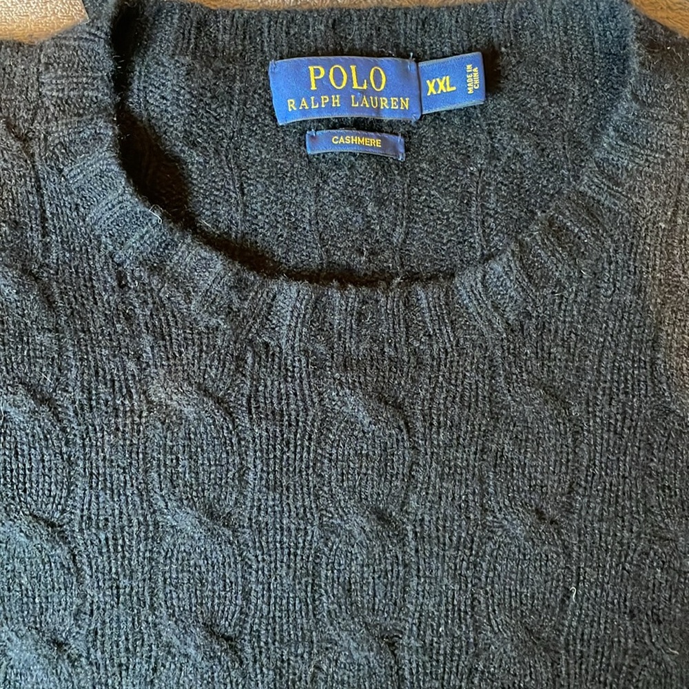 Polo Ralph Lauren cable knit cashmere sweater - Picture 5 of 6